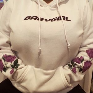 Babygirl hoodie💜